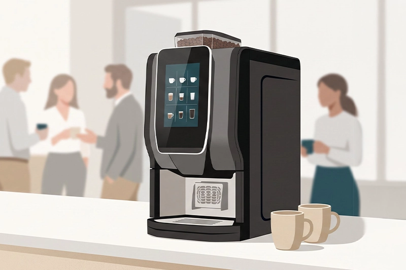 Mitarbeiterzufriedenheit durch einen Kaffeevollautomaten steigern