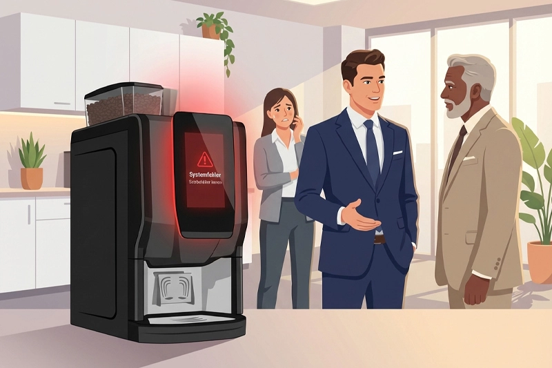 Kaffeevollautomat fürs Büro mieten: All-inclusive-Service statt versteckter Kosten