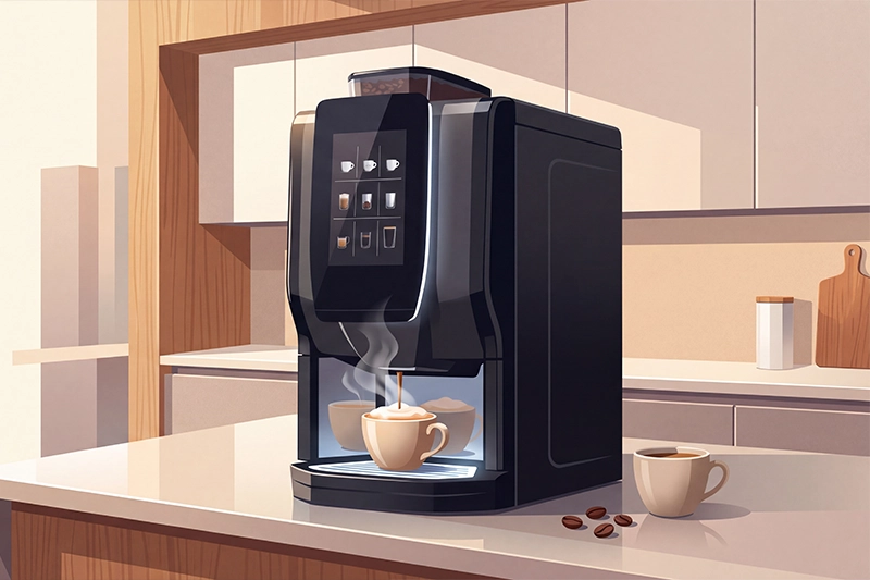 Kaffeevollautomat fürs Büro mieten – günstig, flexibel und mit Full-Service