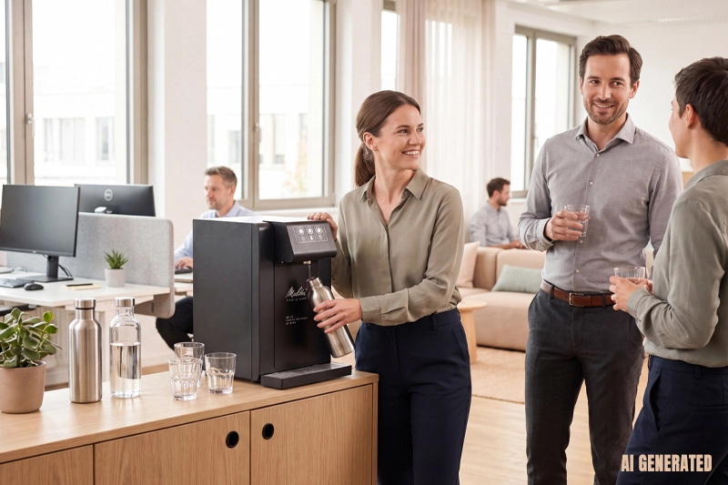 Mitarbeiterwertschätzung im Büro: Wie ein Wasserspender den Arbeitsalltag bereichert