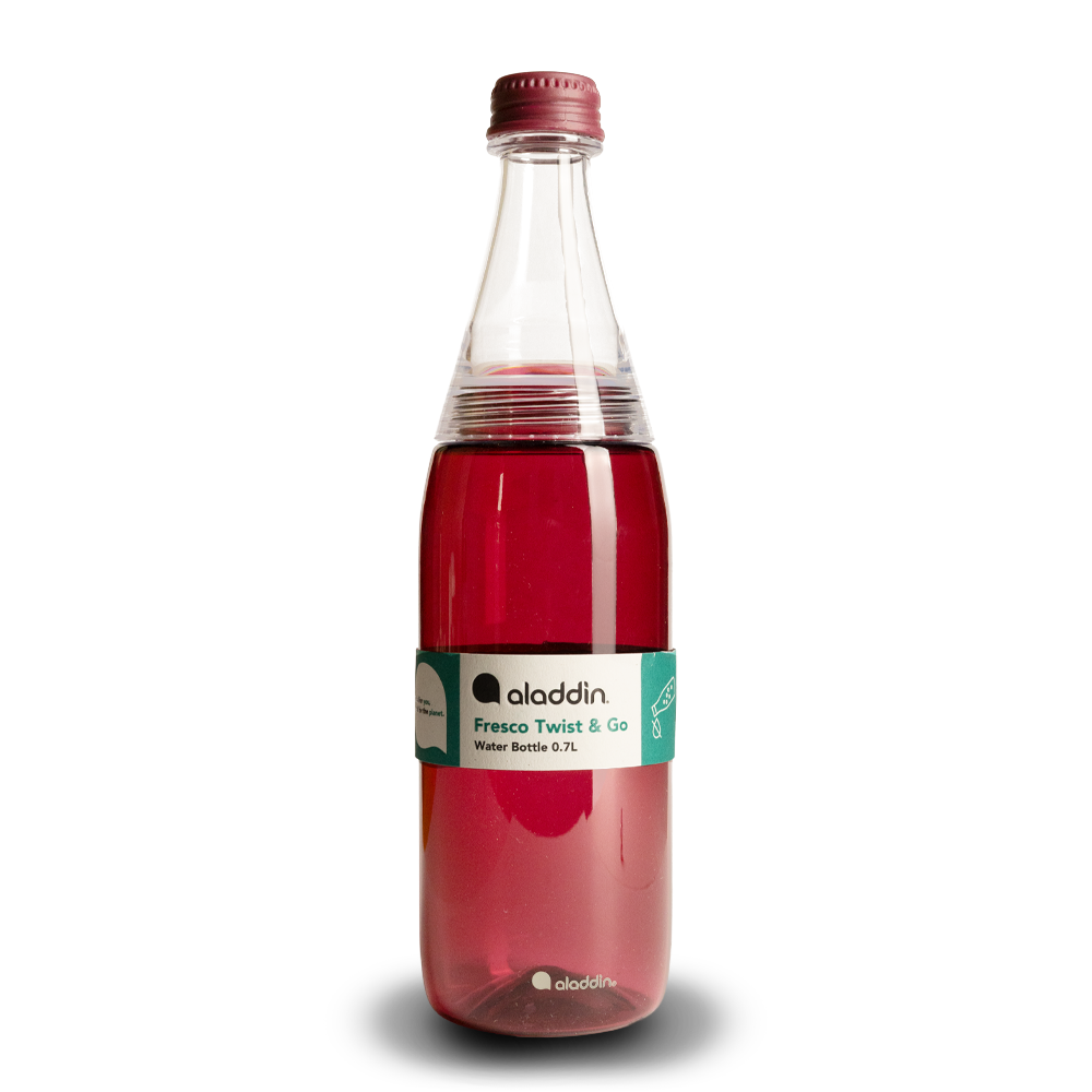 Sparkle-Trinkflasche 0.7l Burgund für Tafelwasser