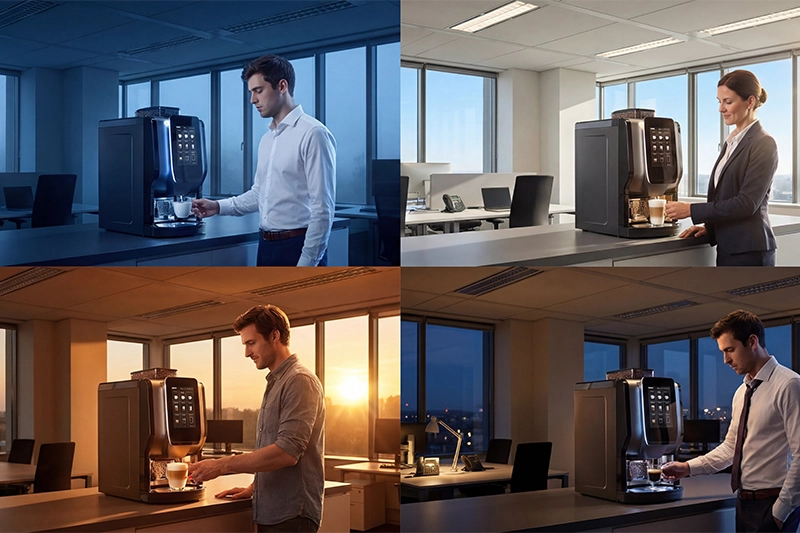 Kaffeevollautomat fürs Büro mieten: Warum flexible Lösungen mit Ihrem Team wachsen sollten