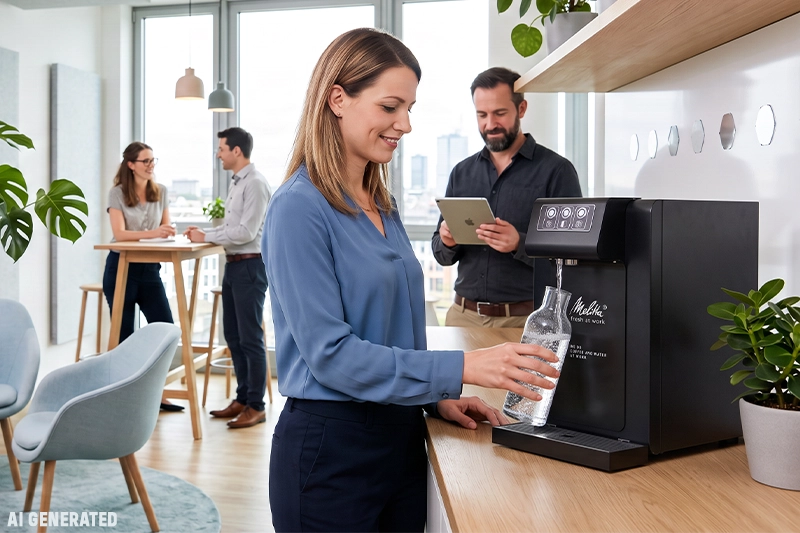 Wasserspender fürs Büro mieten: 7 wichtige Fragen vor der Auswahl