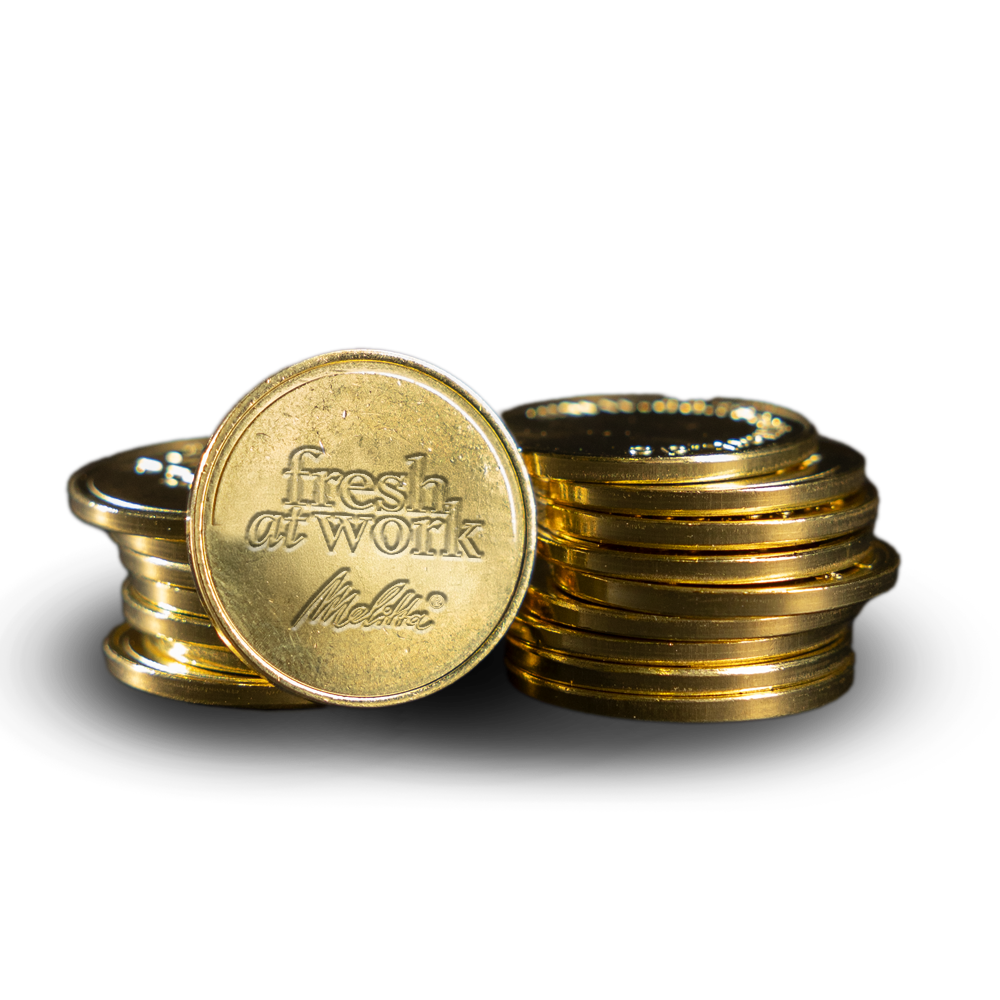 Token/Coin "fresh at work"