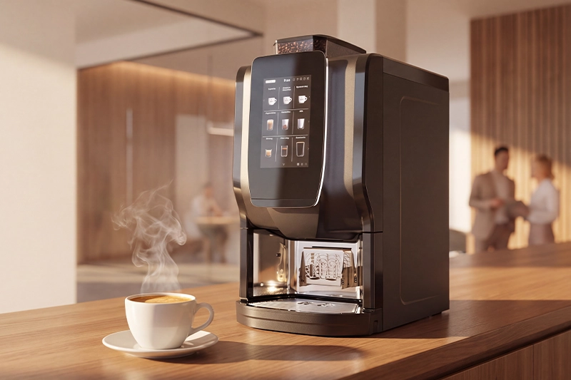 Die Vendingbranche  und der Trend zu Kaffeevollautomaten am Arbeitsplatz