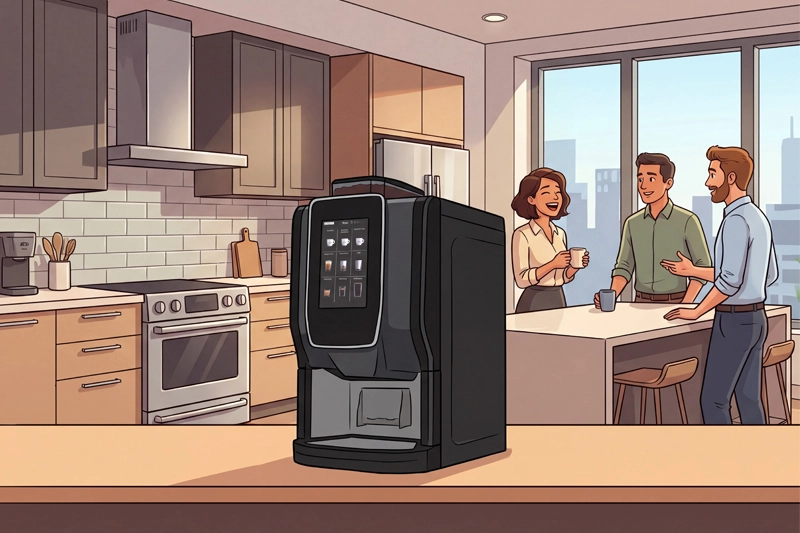 Homeoffice-Müdigkeit: Wie Kaffee das Büro zum Treffpunkt machen kann