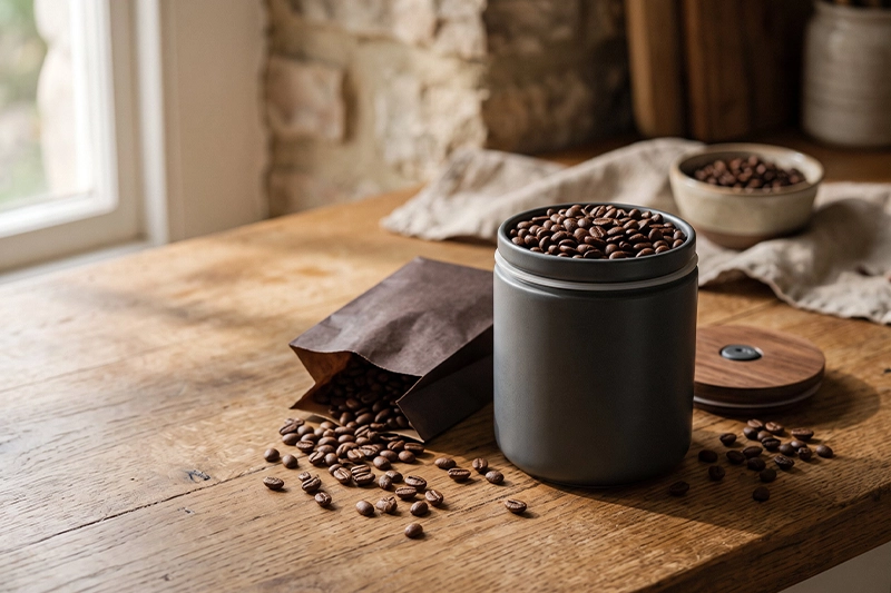 Kaffee aufbewahren: So bleiben Kaffeebohnen frisch und aromatisch