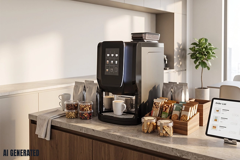 Kaffee und Snacks fürs Büro einfach nachbestellen