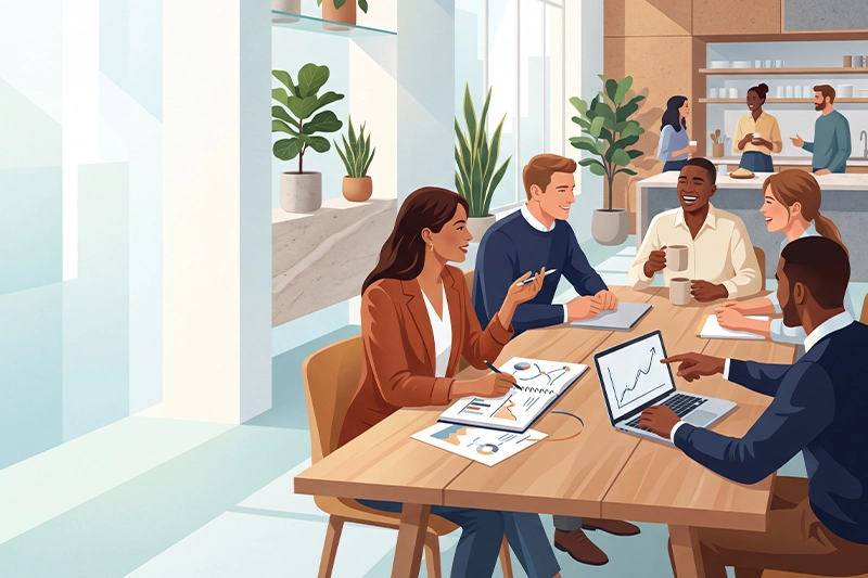 Kaffee und Wasser für Start-ups: Flexible Lösungen für wachsende Teams