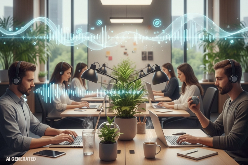 Multisensorik im Büro: Wie Sinne die Arbeitsumgebung prägen