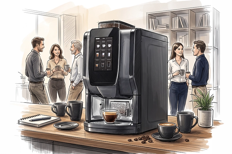 Wann lohnt sich ein Kaffeevollautomat fürs Büro?
