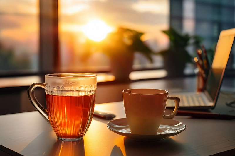 Tee-Zubereitung im Büro: Sorten, Temperatur und Ziehzeit