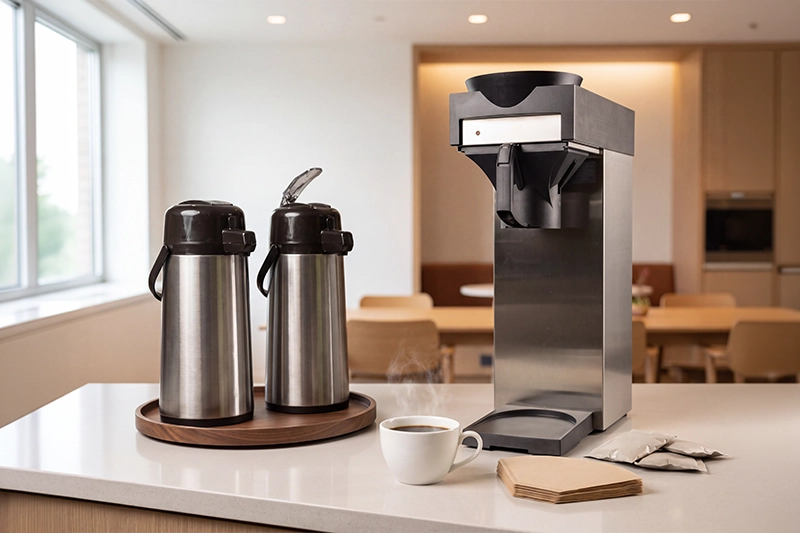 OCS Pumpkannensystem: Filterkaffee für Büro, Meetings und Besucherbereiche