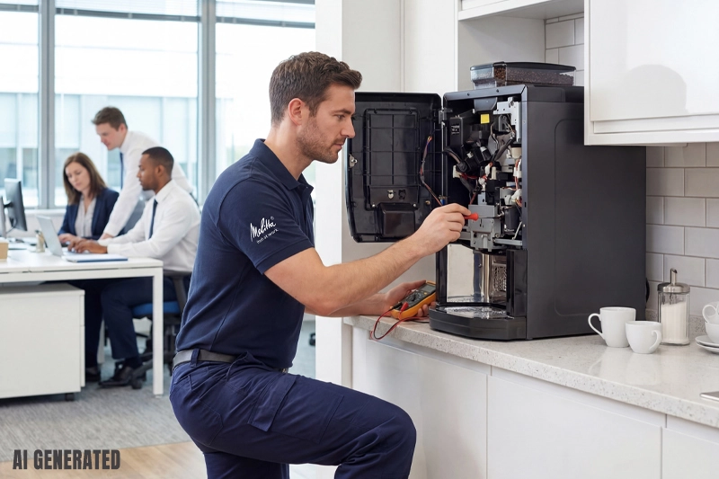 Kaffeevollautomaten-Service: Warum Wartung und Reaktionszeiten im Büro zählen