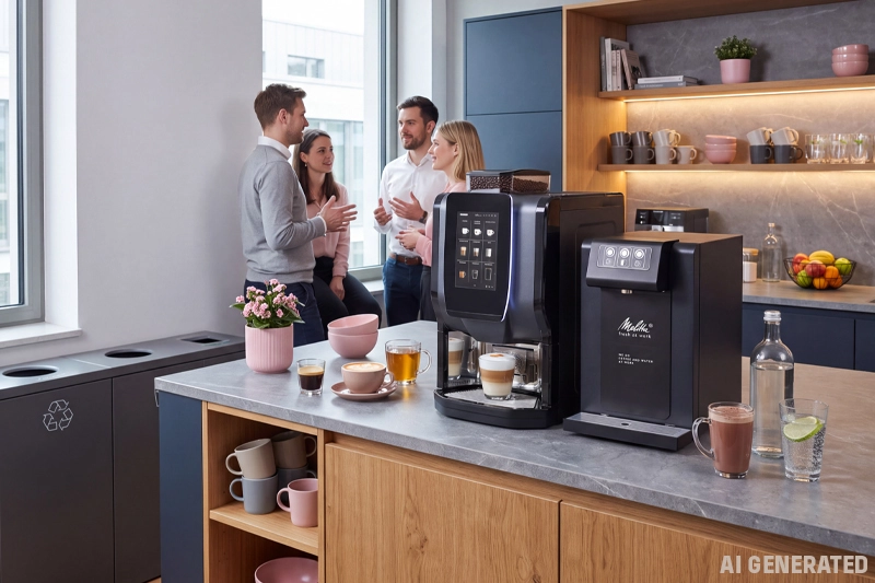 Gen Z im Büro: Was junge Talente von Kaffee und Wasser erwarten