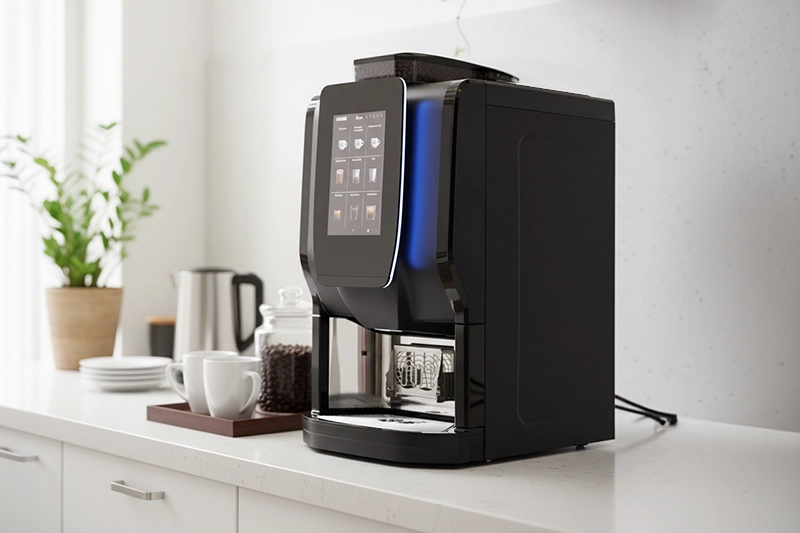 Benutzerfreundlicher Kaffeevollautomat fürs Büro