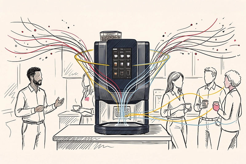 Interne Kommunikation verbessern: Die Kaffee-Ecke als Treffpunkt