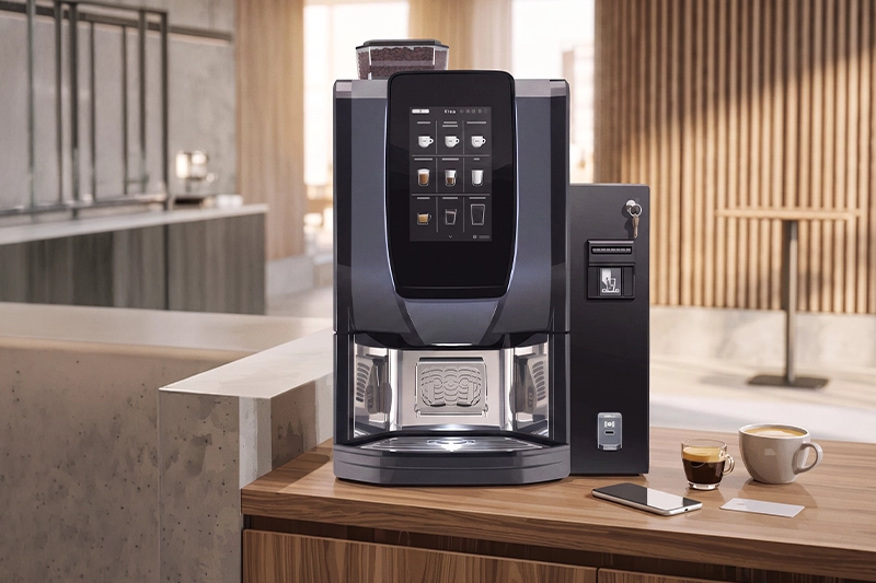 Kaffeevollautomat mit Bezahlsystem mieten