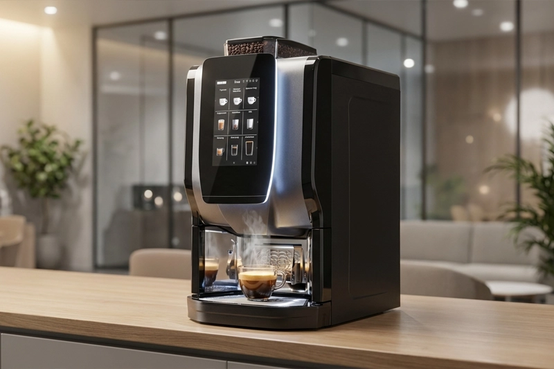 So funkt­ioniert ein prof­essioneller Kaffee­vollautomat