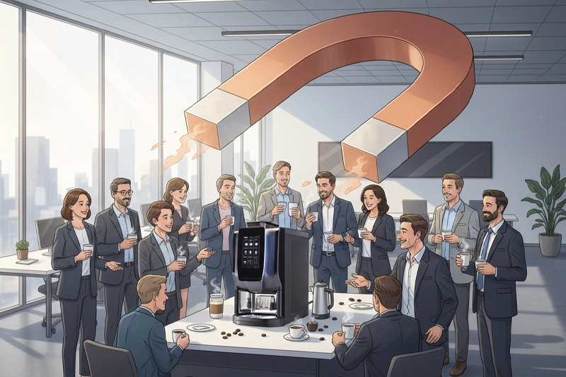 Zurück ins Büro: Wie eine lebendige Kaffeekultur Mitarbeitende verbindet