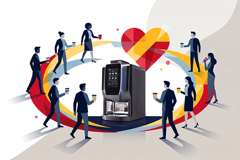 Kaffeevollautomat fürs Büro mieten: Ein Mitarbeiter-Benefit, den viele nutzen