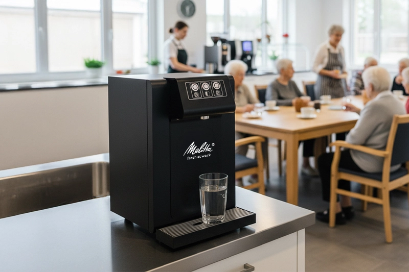 Wasserspender für Pflegeeinrichtungen und Seniorenheime